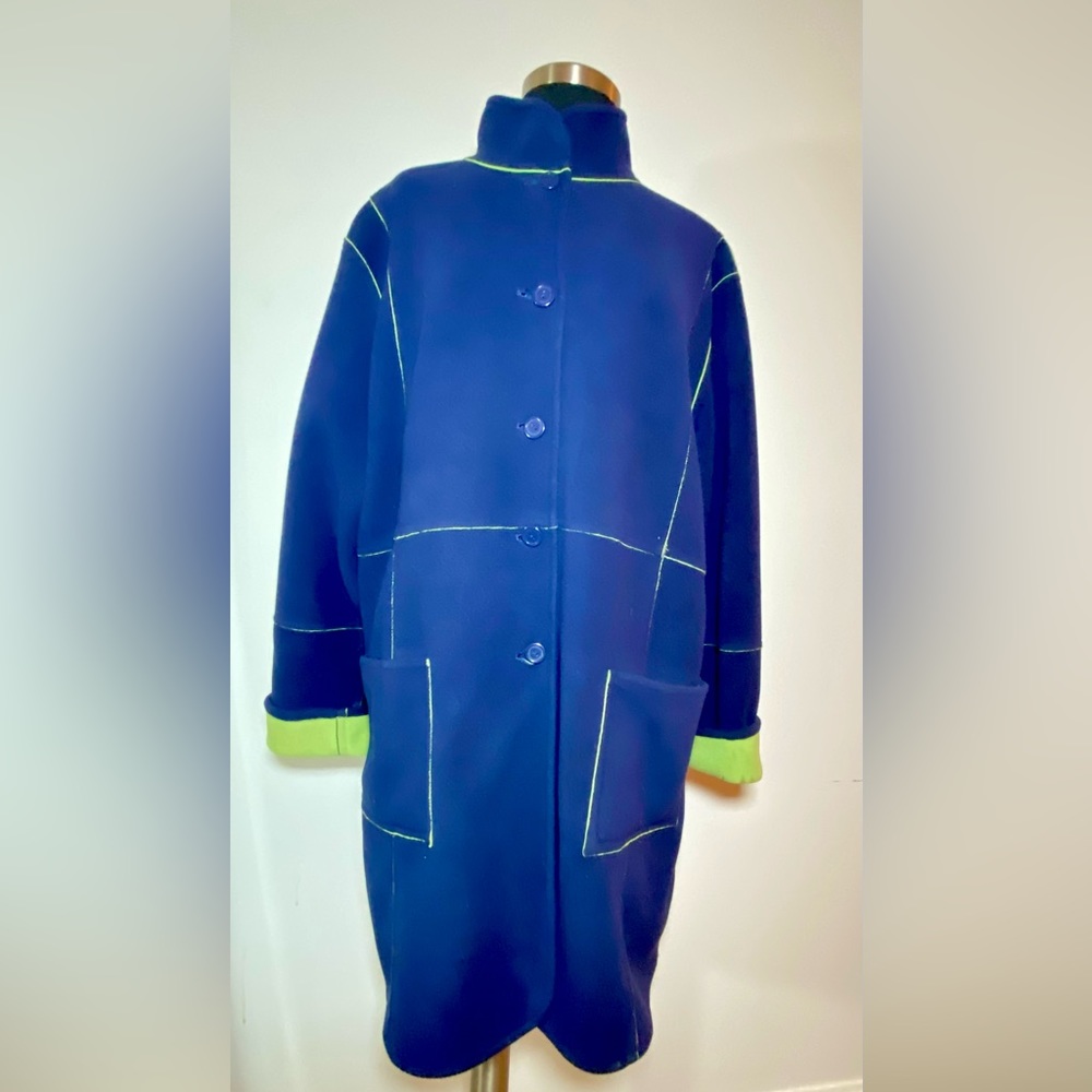 Susan Graver Reversible Fleece Coat